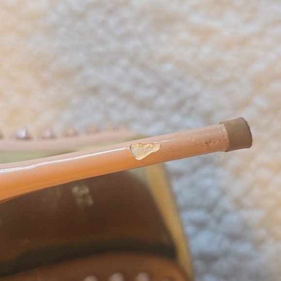 Jiu Du Studded Nude High Heels - Picture 12 of 13